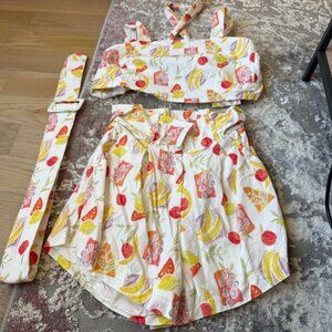 AURA Two piece Fruit set